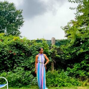 Beautiful Colorful Floor length Dress